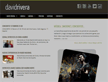 Tablet Screenshot of davidrivera.com